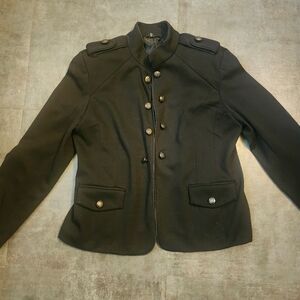 Ladies Military Style Jacket with brass buttons